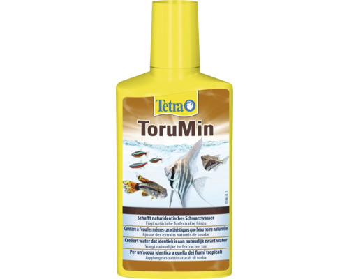 Přípravek pro úpravu vody Tetra Aqua Toru Min 250 ml Láhev Tetra ToruMin pro vytvoření černé vody pro akvária
