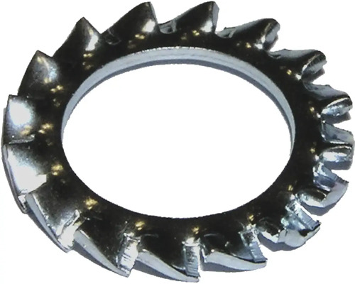 Vějířová podložka AZ, DIN 6798, 6,4 mm galvanicky pozinkovaná, 100 kusů Vějířová podložka AZ, DIN 6798, 6,4 mm galvanicky pozinkovaná, 100 kusů