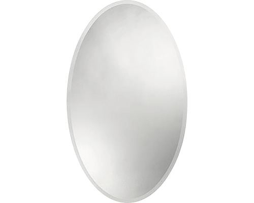 Oválné zrcadlo pro montáž na stěnu