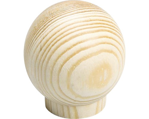 Nábytkový knopek Ball Ø 45 mm přírodní borovice-0
