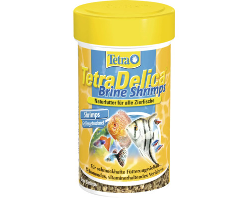 Speciální krmivo Tetra Delica Brine Shrimps 100 ml Tetra Delica Brine Shrimps krmivo pro okrasné ryby v nádobě