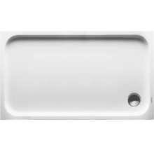 Sprchová vanička duravit D-Code 1300 x 750 x 85 mm bílá Hladké 720098000000000
