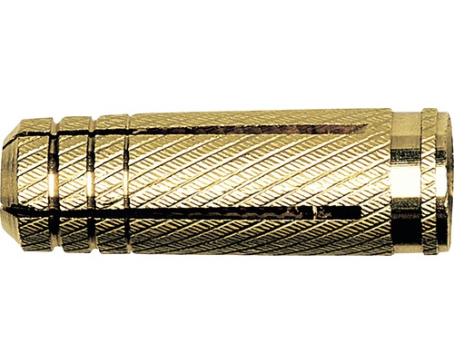 Hmoždinka Fischer MS 10x32 mm, balení 25 ks Mosazná zatloukací kotva s kolíkem