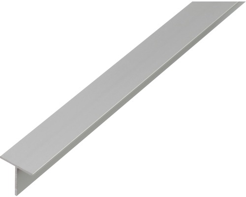 ALU - T profil, stříbrný elox 15x15x1,5 mm, 2 m