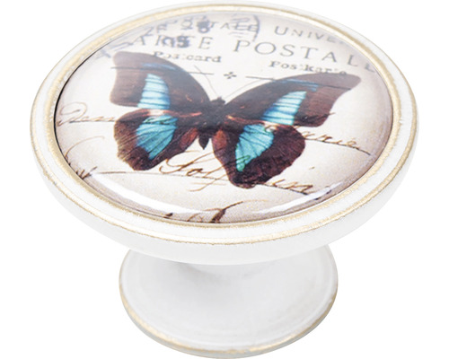Nábytková knopka Motýl Ø 37 mm