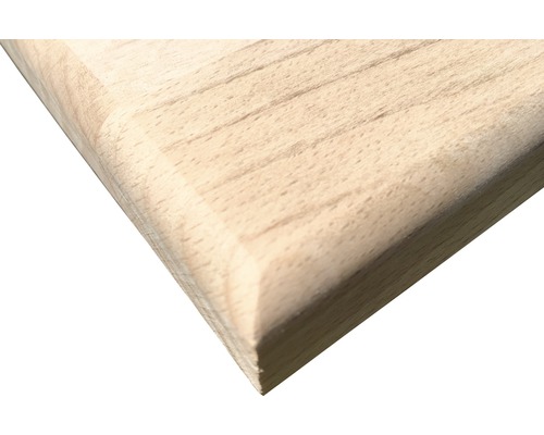 Dřevěná deska se zaoblenou hranou