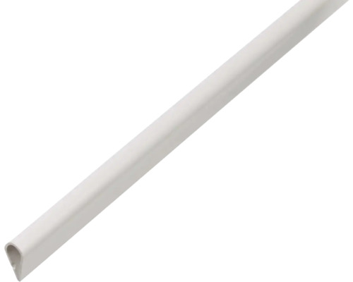 PVC - narážecí profil, bílý 15x0.9mm, 1m