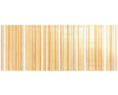 Dekor Curry Lines 20x50 cm oranžová-0