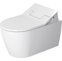 Bidetové WC set DURAVIT ME by Starck otevřený splachovací kruh bílá vč. WC prkénka 631000002004300-thumb-0