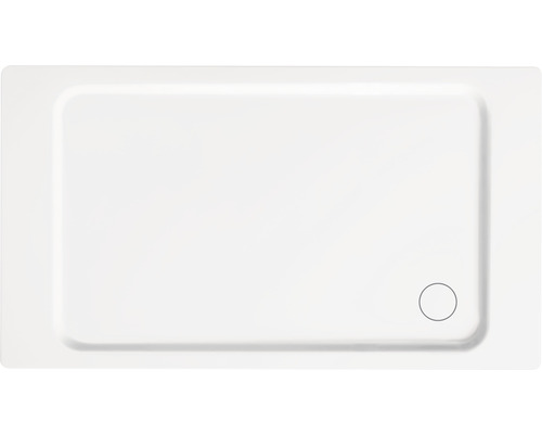 Obdélníková sprchová vanička ze sanitárního akrylátu s odtokovou armaturou