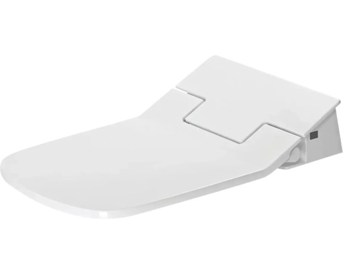 Bílé záchodové prkénko