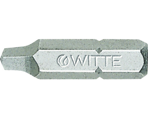 Čtyřhranný bit WITTE Robertson č. 2, 1/4" 25 mm, 2 ks