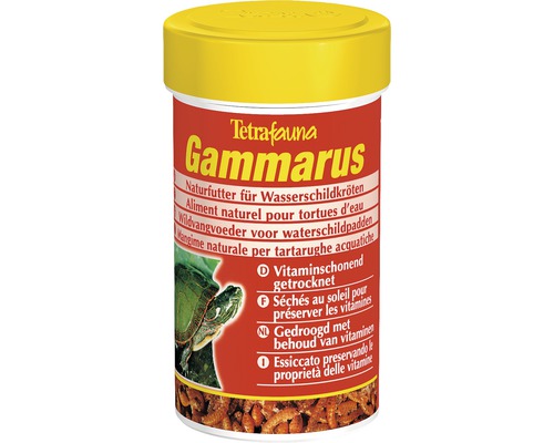 Doplňkové krmivo pro želvy Tetra Gammarus 100 ml