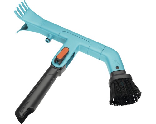 Čisticí kartáč Gardena s přípojkou na vodu pro úklidové práce