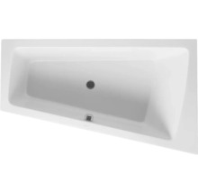 Prostorově úsporná vana DURAVIT 100 x 170 x 46 cm bílá hladké 700213000000000