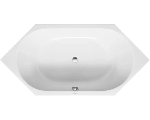 Šestistěnná vana DURAVIT 90 x 190 x 40 cm bílá hladké 700138000000000