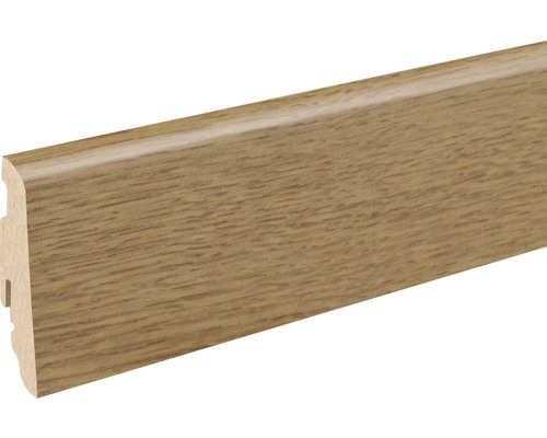 Soklová lišta Skandor dub rustikální FU60L 19x58x2400 mm Dřevěná soklová lišta