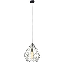 Lustr Eglo 49257 Carlton E27 1x60 W černý
