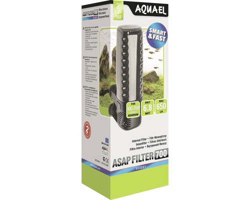 Vnitřní filtr Aquael ASAP 700 pro akvária od 100 do 250 litrů