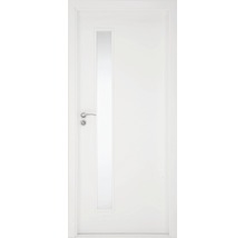 Interiérové dveře Sierra prosklené 80 L fólie bílá-thumb-0