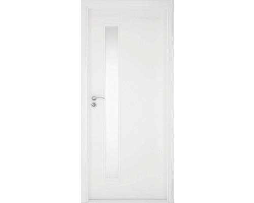 Interiérové dveře Sierra prosklené 60 L bílé