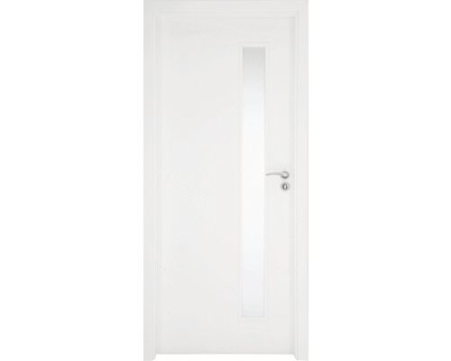 Interiérové dveře Sierra prosklené 80 P fólie bílá-0