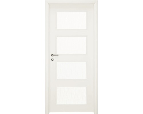 Interiérové dveře Colorado 5 prosklené 60 L bílé (VÝROBA NA OBJEDNÁVKU)-0