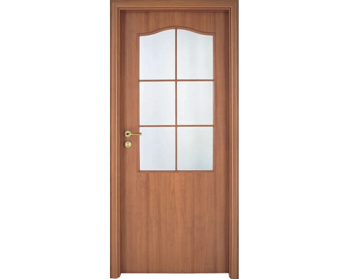 Interiérové dveře Single 2 prosklené 90 L třešeň (VÝROBA NA OBJEDNÁVKU)-0