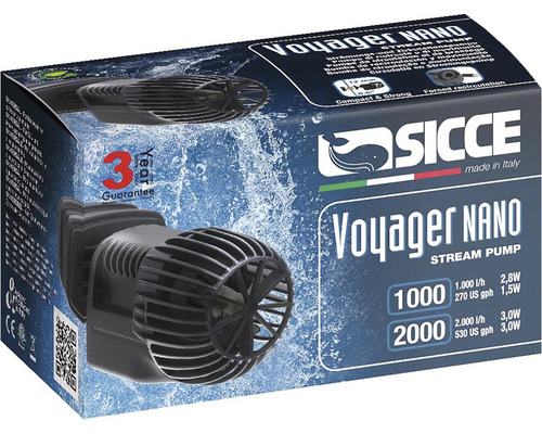 Balení oběhového čerpadla Sicce Voyager Nano