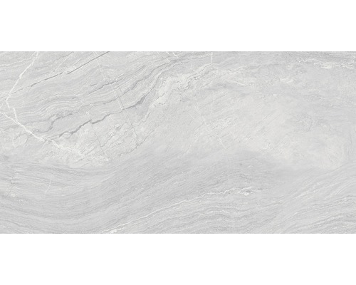 Dlažba imitace kamene VARANA Gris 32x62,5 cm Šedá dlaždice s mramorovou strukturou
