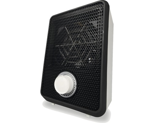 Teplovzdušný ventilátor s otočným ovladačem