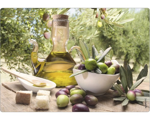 Deska za kuchyňskou linku mySPOTTI pop Olivový olej 41x59 cm