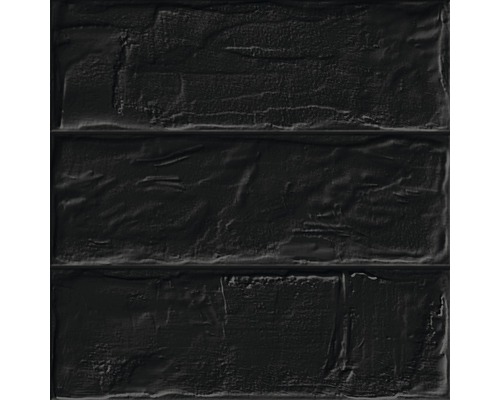Obklad imitace cihly Brick black 33,15 x 33,15 cm