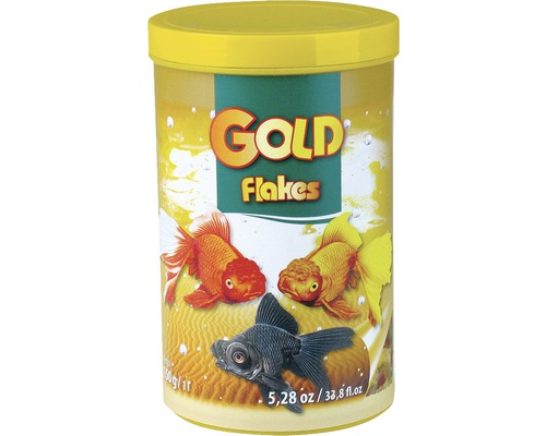 Krmivo pro ryby, vločkové Gold 1L