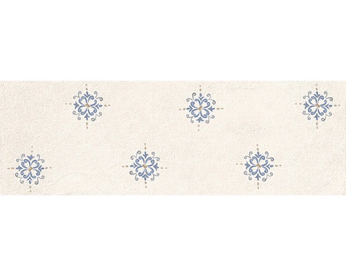 Dekorativní nástěnná dlaždice s květinovým vzorem