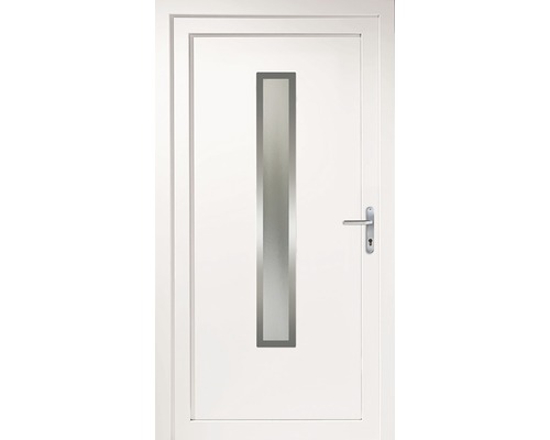 Vchodové dveře plastové A2200 100 P bílé
