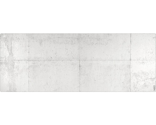 Koupelnová zádní stěna mySPOTTI aqua Betonwand 120x45 cm Dekorativní deska s betonovým vzhledem