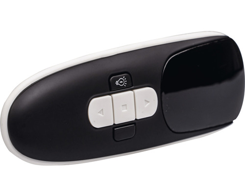 Prezentační dálkové ovládání s tlačítky pro ovládání prezentací.