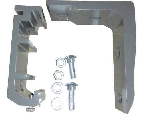 Upevňovací materiál pro solární panely se šrouby, maticemi a podložkami