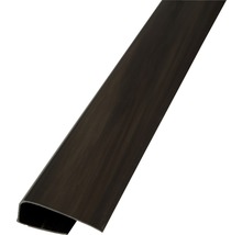 Profil pro plastové palubky začáteční a koncový 3000 x 35 x 10 mm tmavé dřevo-thumb-1