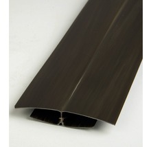 Profil pro plastové palubky spojovací 3000 x 50 x 10 mm tmavé dřevo-thumb-1