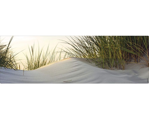 Koupelnová zádní stěna mySPOTTI aqua Dune 140x45 cm Pobřežní tráva na písečné duně