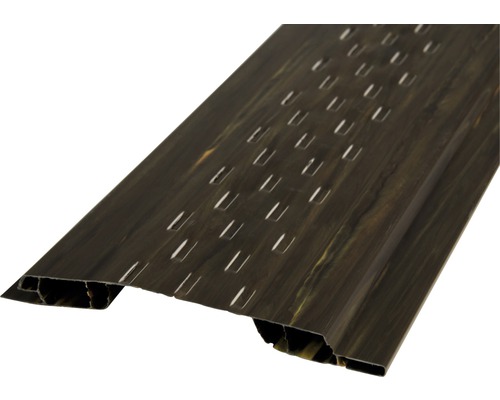 Plastový kryt okapu s otvory