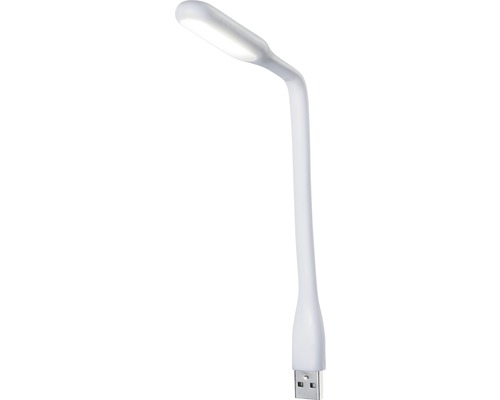 LED stolní USB lampa Paulmann 70885 1x0,5W 30lm 6500K bílá
