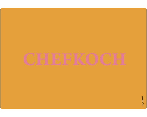 Obkladový panel do kuchyně mySPOTTI pop Chefkoch 41x59 cm Krájecí prkénko Chefkoch