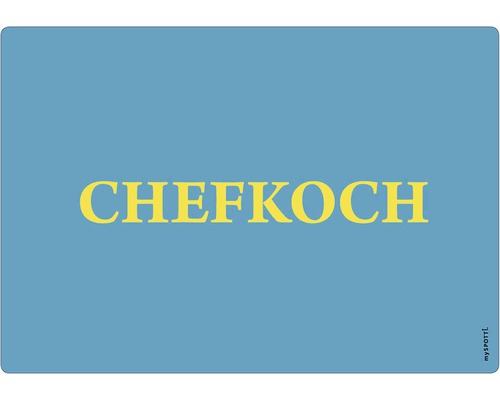 Obkladový panel do kuchyně mySPOTTI pop Chefkoch 41x59 cm Podložka Chefkoch