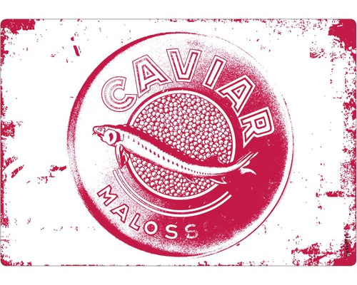 Obkladový panel do kuchyně mySPOTTI pop Kaviár 41x59 cm Motiv Caviar Maloss