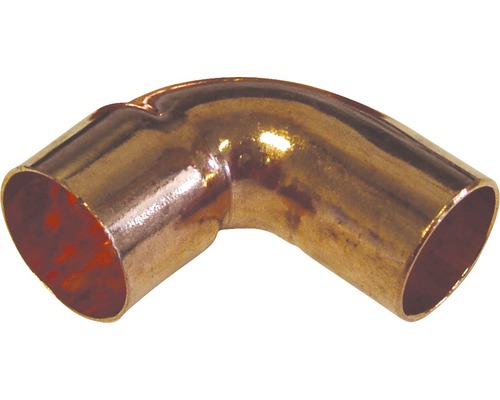 Koleno 90 IA 5092 22 mm, měď, hrdlo na jedné straně