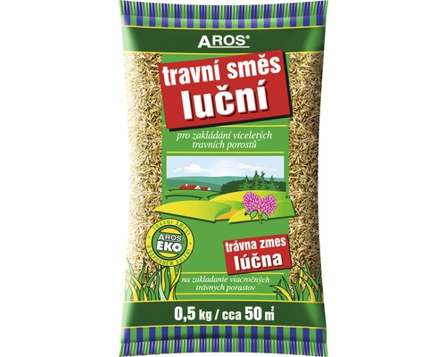 Travní směs Aros Eko luční 0,5 kg