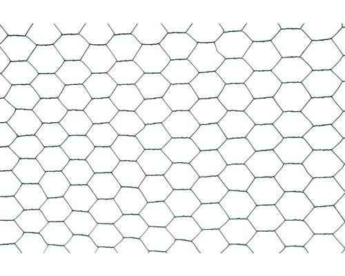 Chovatelské pletivo PILECKÝ Hobby Zn + PVC Ø 25 mm 50 cm x 10 m zelené